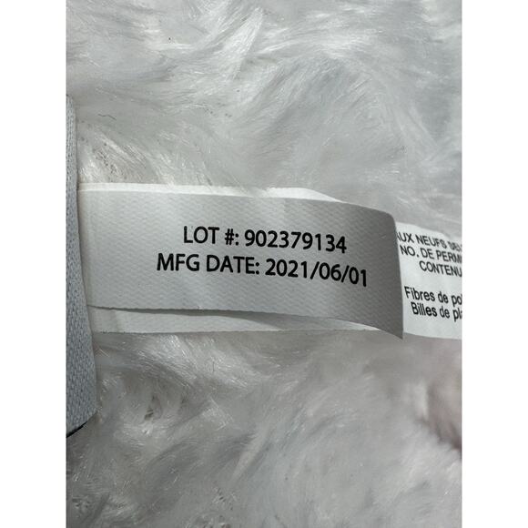 Evergreen Enterprises Pink White Cow Plush W/ Horns Stuffed Animal - Picture 10 of 11